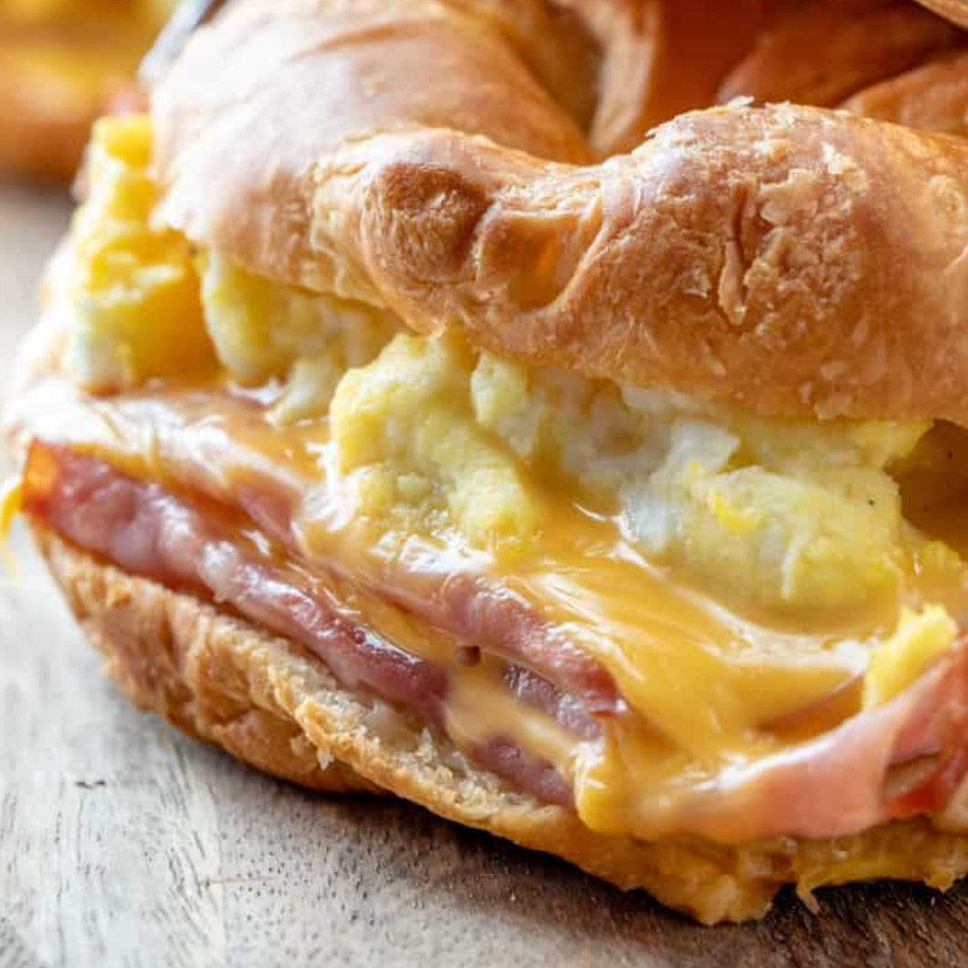 Fresh Croissant Breakfast Sandwich